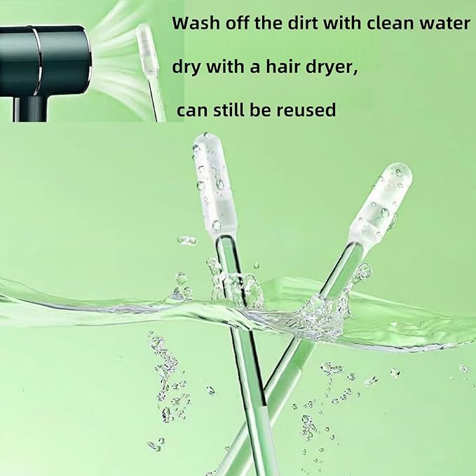 Ear Wax Removal Tools,Reusable Stickiness Ear Swab for Both Adults and Children（2 Packs (48 PCS)