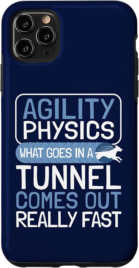 iPhone 11 Pro Max Dog Agility Handler - Agility Physics - Tunnel Dog Agility Case