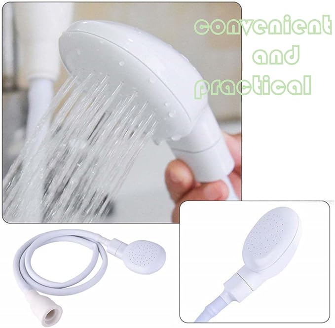 3.28ft/1m Sink Spray Hose,Portable Sink Hose Sprayer,Shampoo Sprayer Handheld Hose Shower Head Spray Hose for Bathing Baby,Pets,Washing Hair,Rinsing Vegetables,Utility Sink
