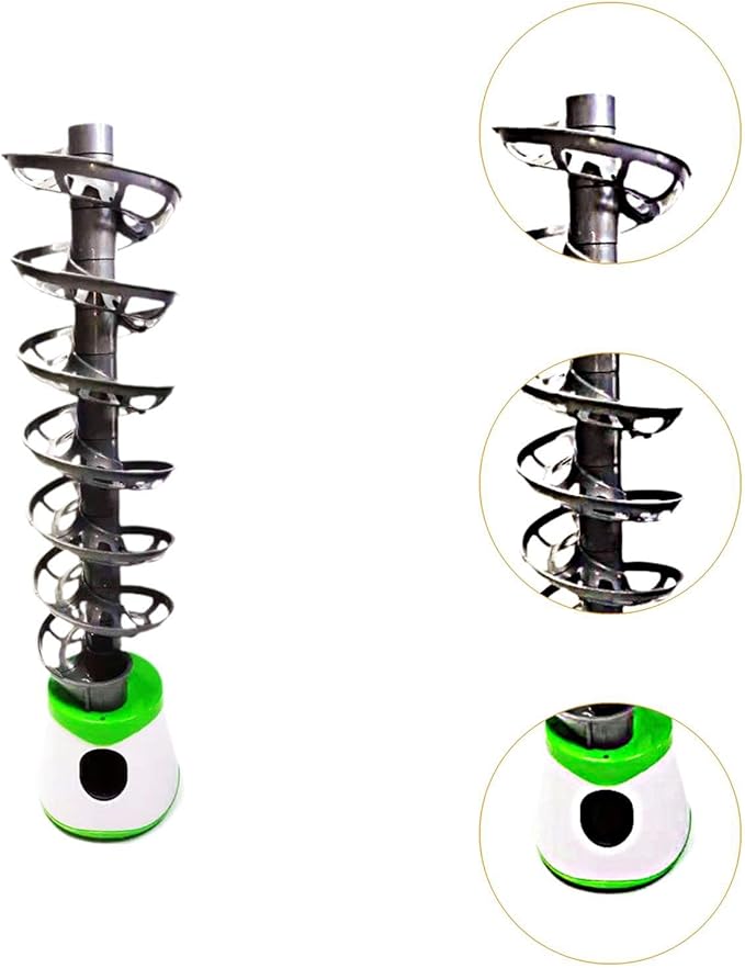 kowaku Table Tennis Training Robot Pong Balls Launcher Accessories Automatic Pitching Machine for Indoor Beginner Fitness Men