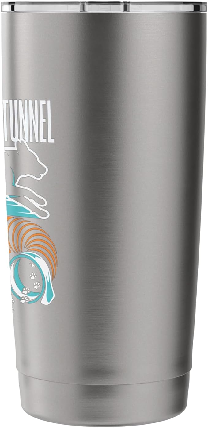 Run Weave Jump Tunnel Dog Agility Stainless Steel Insulated Tumbler