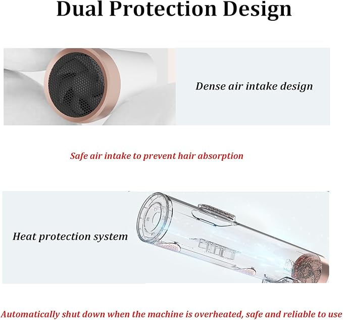 Lazy Hair Dryer Stand Hands Free, Freestanding Hair Dryer with Holder, Adjustable Height and Angle, Home Air Blower for Elderly, Disabled,Pet