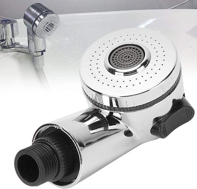 Salon Shower Head for Adults, people & Pets - Shampoo Bed Chair Compatible, High-Pressure Pet Bathing Showerhead with Adjustable Spray for Home and Salon Use