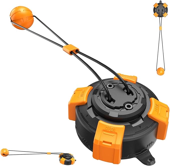 Powerful Suction Cup Dog Toy, Cognitive Dog Toys, War Dog Toy for Aggressive Chewers Durable Puppy Molar Chew Toy with Teeth Cleaning Dog Enrichment Toys for Boredom & Anxiety Relief (Orange Black)