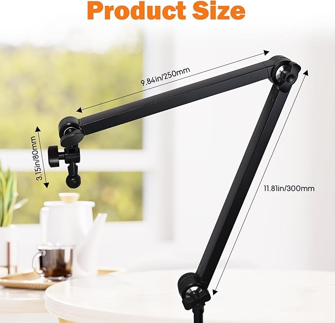 Hair Dryer Stand, Multi Angle Adjustable Blow Dryer Stand Hands Free with Universal Clamp - Allow You to Dry Hair Hand Freely