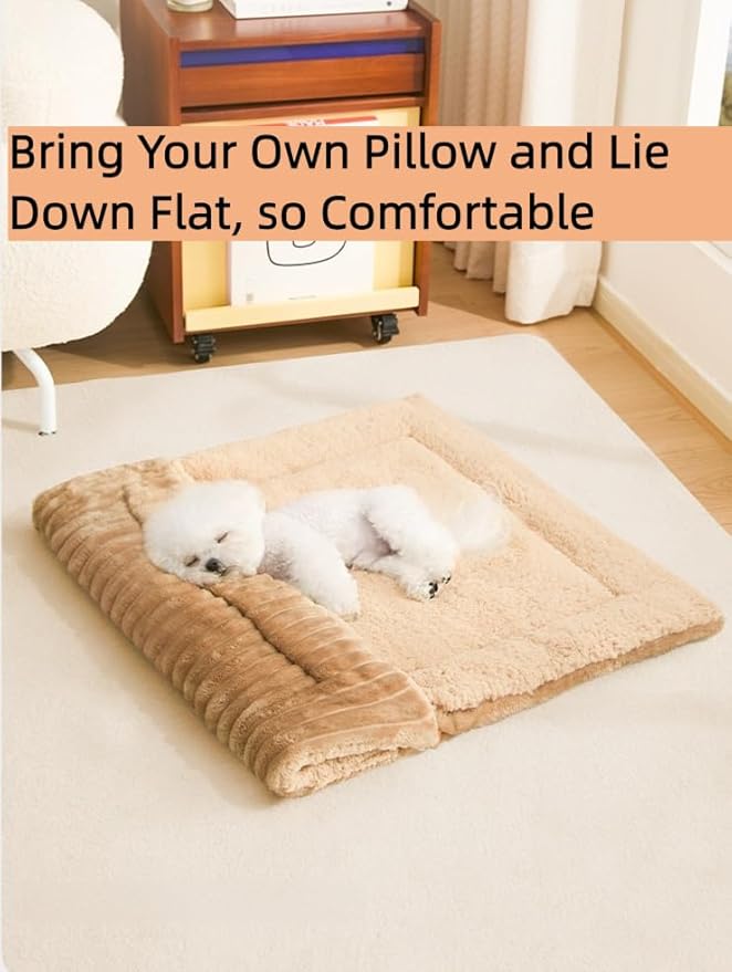 yanhe Self-Warming Cat Bed Mat for Cats Small Dogs，3 Ways. 1 Bed，Warm Pet Mat Autumn Winter Indoor Soft Kitten Cushion & Puppy Mattress,Self Warming Cat Heat Bed