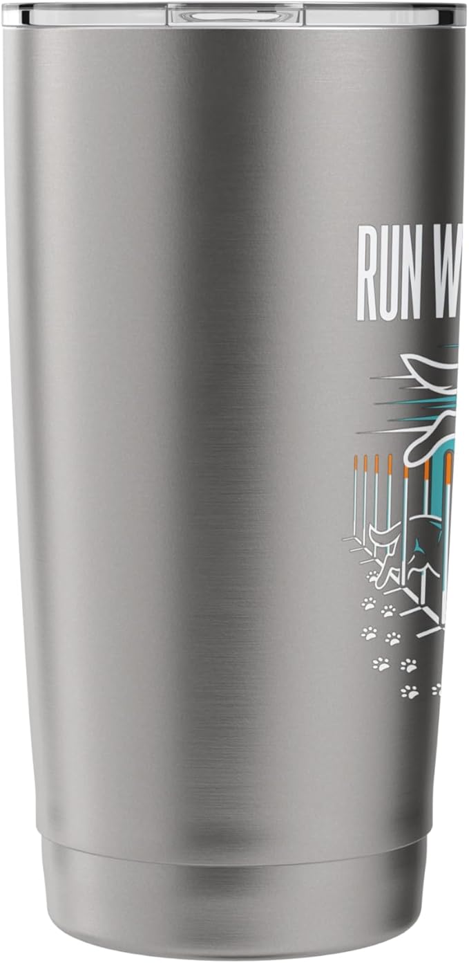 Run Weave Jump Tunnel Dog Agility Stainless Steel Insulated Tumbler