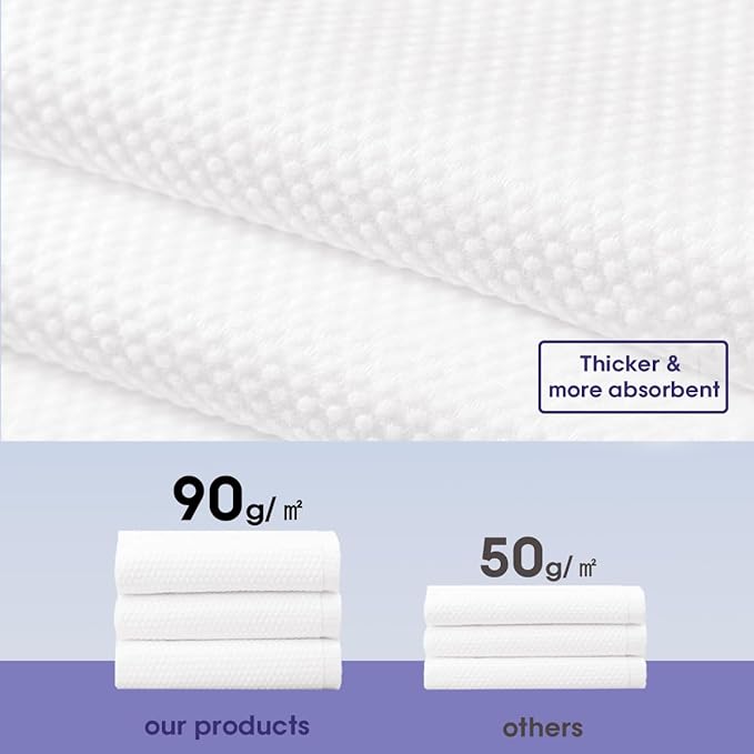 5 Pack Disposable Travel Bath Towels Sheets Extra Large 55"x27.5",Soft Disposable Dry Towel Washcloths Shower Towels for Body Travel Bathroom,Quick Dry Camping Towel Hair Swimming Gym Pet Towels
