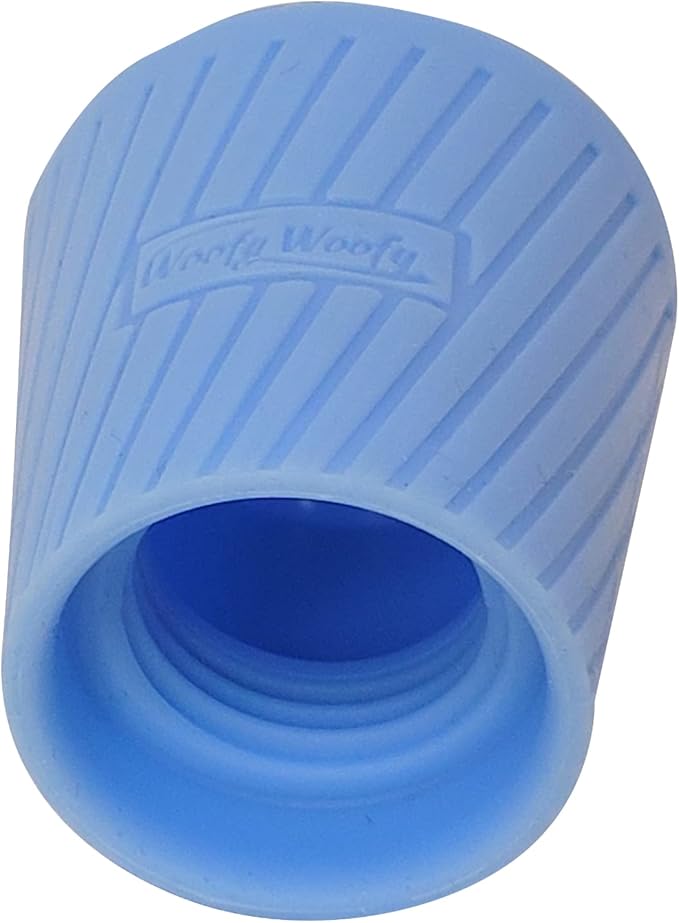 Portable Mud Dog Shower Head, Bottle Attachment for Water Sprayer, Pet Silicone Bath Shower Sprayer for Dogs, Fits Most Plastic Water/Soda Bottles from 16oz to 2 liters (Little Boy Blue)