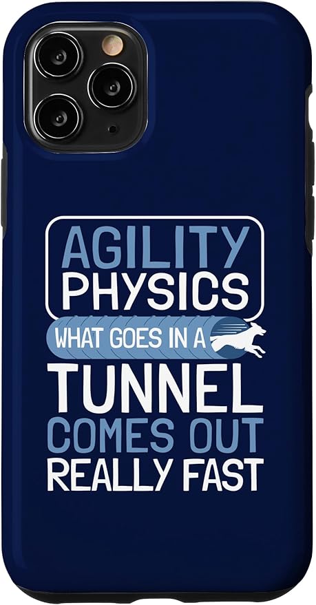 iPhone 11 Pro Dog Agility Handler - Agility Physics - Tunnel Dog Agility Case