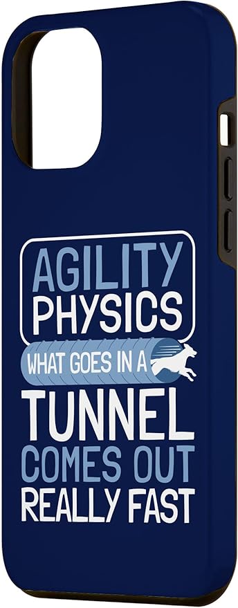 iPhone 14 Pro Max Dog Agility Handler - Agility Physics - Tunnel Dog Agility Case