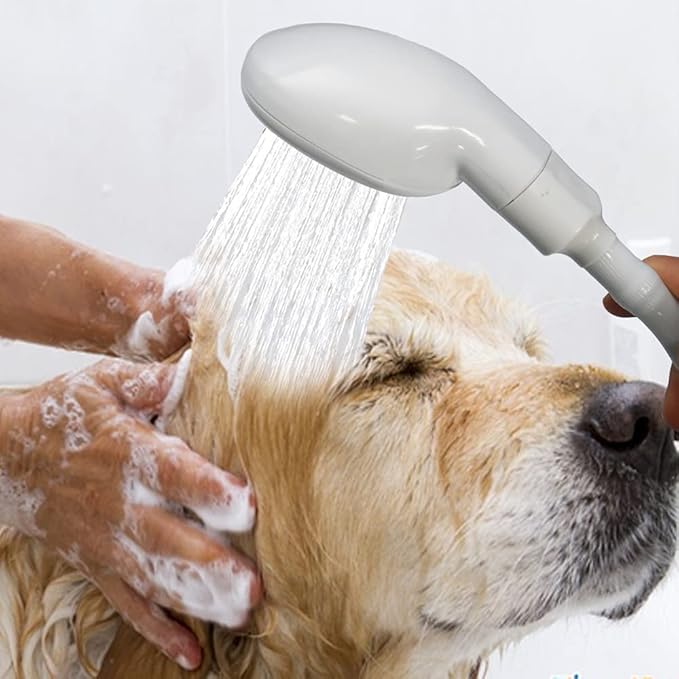 2m/6.56Ft Sink Hose Sprayer,Shampoo Sprayer Handheld Hose Shower Head Spray Hose with Hair Catcher Drain Strainers for Bathing Baby,Pets Shower,Washing Hair,Rinsing Vegetables,Utility Sink