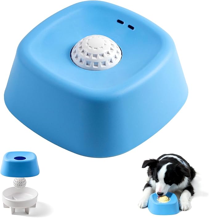 Slow Feeder Dog Bowls for Liquid Tread,Dog Lick Bowl for Bone Broth、Yogurt、and Wet Dog Food，Dog Licking Toy for Large, Medium, and Small Dogs.