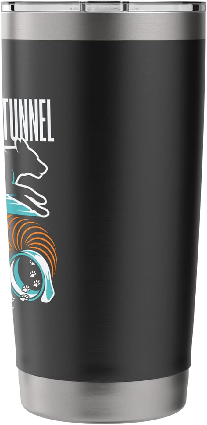 Run Weave Jump Tunnel Dog Agility Stainless Steel Insulated Tumbler