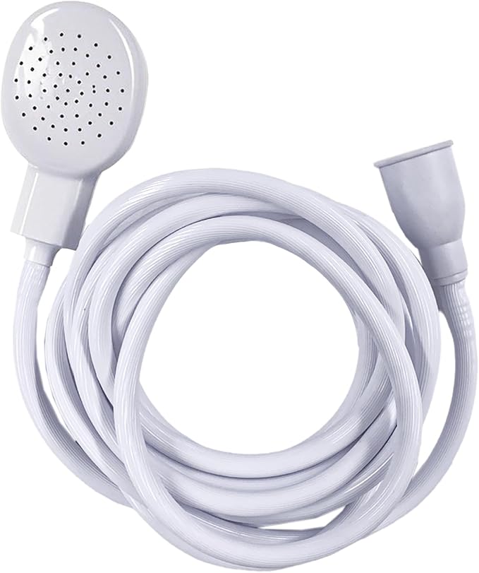 16.40ft/5m Sink Spray Hose, Portable Shampoo Sprayer, Shower Head Spray Hose for Bathing Baby, Pets, Washing Hair, Rinsing Vegetables, Utility Sink