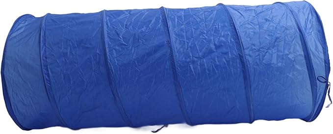 Dog Agility Training Tunnel – 60x300cm Folding TearResistant Round Play Tent for Outdoor Use