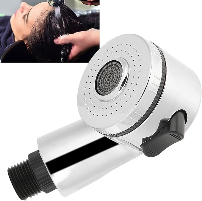 Salon Shower Head for Adults, people & Pets - Shampoo Bed Chair Compatible, High-Pressure Pet Bathing Showerhead with Adjustable Spray for Home and Salon Use