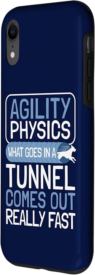 iPhone XR Dog Agility Handler - Agility Physics - Tunnel Dog Agility Case