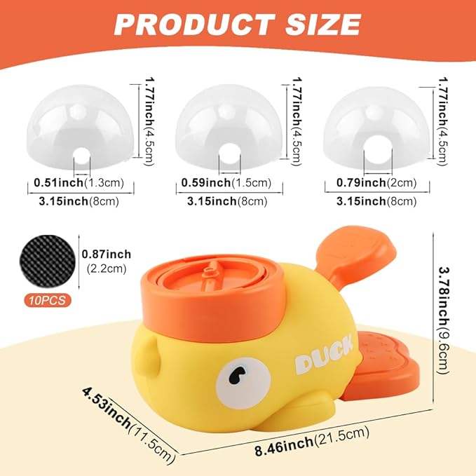 Dog Interactive Treat Dispenser, Duck-Shaped Slow Feeder Food Puzzle for Small Medium Dogs & Cats, Cat Treat Dispenser Toy Duck-Shaped