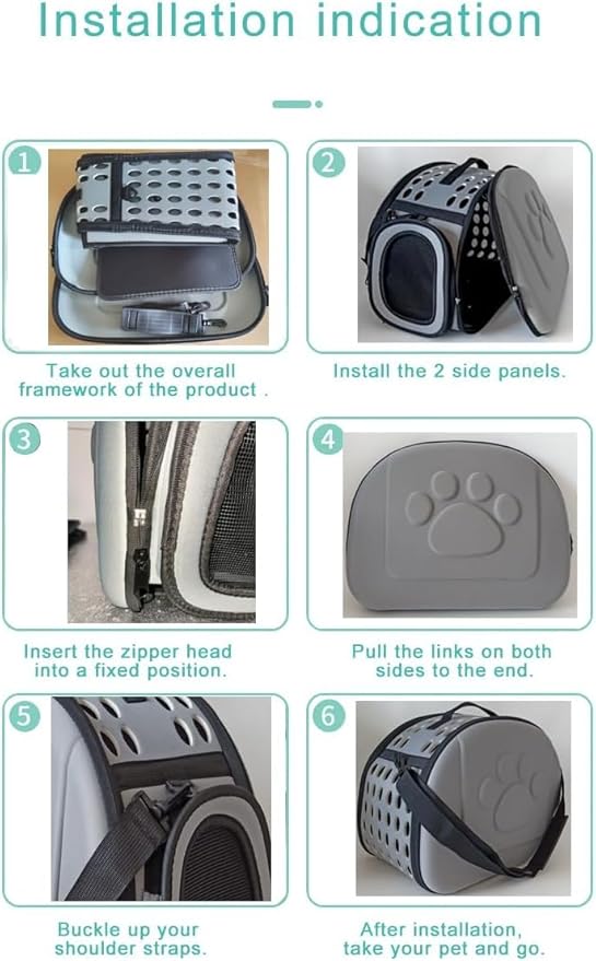 Cats Carrier for Cats & Small Dogs, Puppy,Up to 18lbs, Soft Pet Carrier Backpack with Mesh Windows, Ventilated Handbag for Travel/Hiking/Camping/Bag, Portable Crate (Gray)