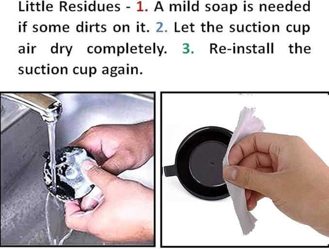 2Pack Suction Cup Hooks Cleat for Pet Dog & Cat Bathtub, Shower & Bathing Tether, Pet Grooming Loop, Dog Grooming Tub Leash - No Leash