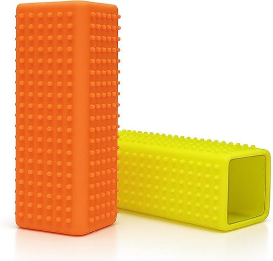 2 Pack Silicone Pet Hair Remover Roller for Furniture, Carpets, Sofas, and Car Interiors
