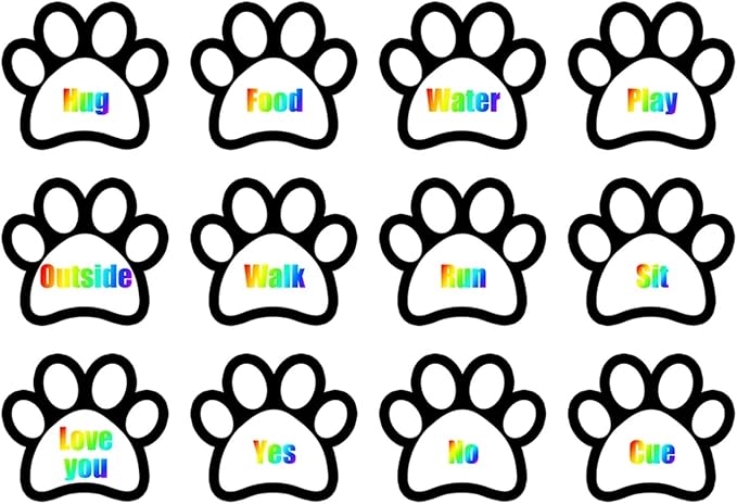 Pet Pressing Sound Toys Recordings Box Pads Dog Communication Buttons Recording Boxs Stickers Dogs Interactive Trainers Supplies (Button Stickers)