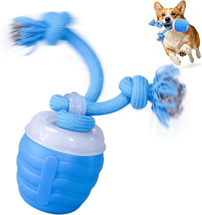 Interactive Dog Toys for Medium Dogs,2026 Upgraded Automatic Smart Motion Pet Ball, Interactive Dog Toy to Keep Them Busy, Chase Buddy Dog Toy(Blue)