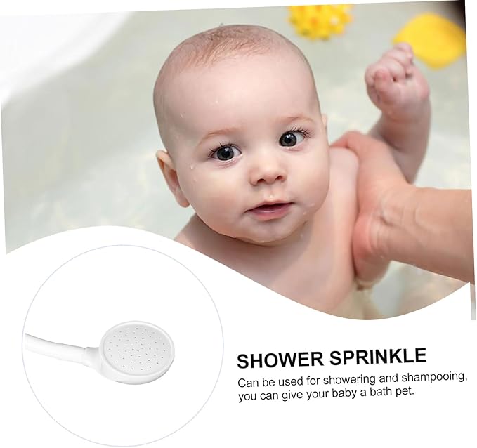 Mipcase Handheld PET Shower Sprayer for Dogs and Cats High Pressure Bath Tool Hose for Easy Cleaning Portable PET Shower Head for Bathtub and Bathroom Use