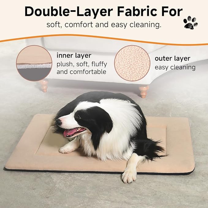 Dog Bed Crate Pad 22"