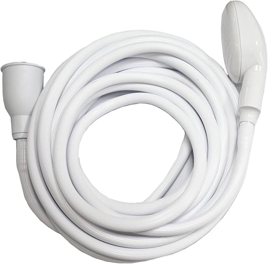 5m/16.4ft Sink Spray Hose Portable Faucet Sprayer Garden, Shampoo Sprayer Handheld Shower Head Spray Hose for Pets, Bathing Baby, Washing Hair, Rinsing Vegetables