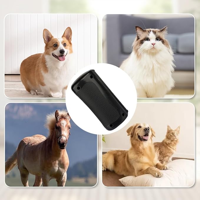 2026 New Deshedding Brush For Dogs, Cats & Horses, Pet Hair Remover Comb for Shedding, Cat and Dog Grooming Brush, Pet Hair Removal Tool for Matted, Loose Hairs (Black*1)