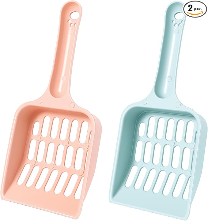 Cat Litter Scoop Litter Scooper Cat Scooper Deep Shovel Cat Litter Scoops Metal Cat Litter Scoop Sifting Shovel for Cat Litter Box
