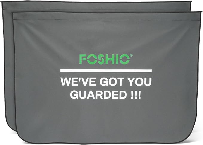 FOSHIO Car Door Panels Cover, Magnetic Car Wrap Tool Car Door Protector for Dogs, Extra Thick Waterproof Vehicle Door Covers 40" x 29", 2 Pack