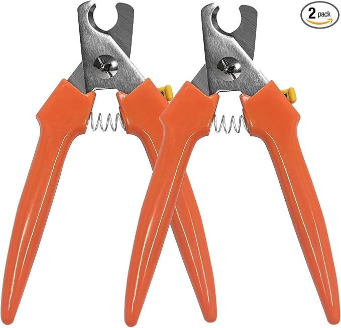 2-Pack Large Dog Nail Clippers 767C – Professional Dog Nail Clippers Trimmers for Small & Large Dogs, Safe & Precise Pet Paw Care, Durable Claw Trimmer for Home Grooming