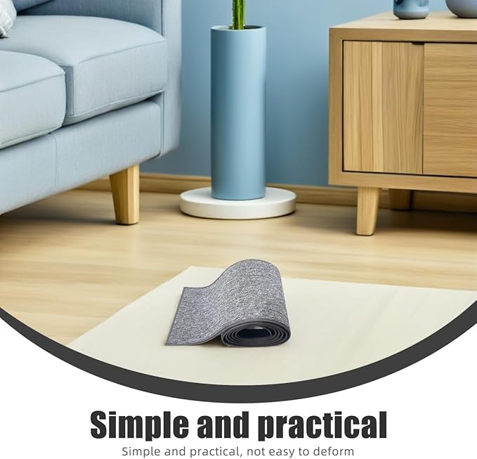 VANZACK Cat Exercise Wheel Mat Nonskid Cushion for Cat Running Wheel Felt Pad Replacement Noise Reducing Mat 95.27X9.84X0.27In Indoor Pet Treadmill Accessory