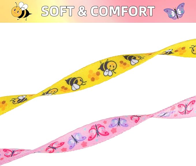 PUPTECK Cat Collar Breakaway with Bells, Kitten Collar Outfit Adjustable for Girl Boy Small Pet Puppy Bunny, Cute Costume Accessory with Safety Release Buckle (Insect)