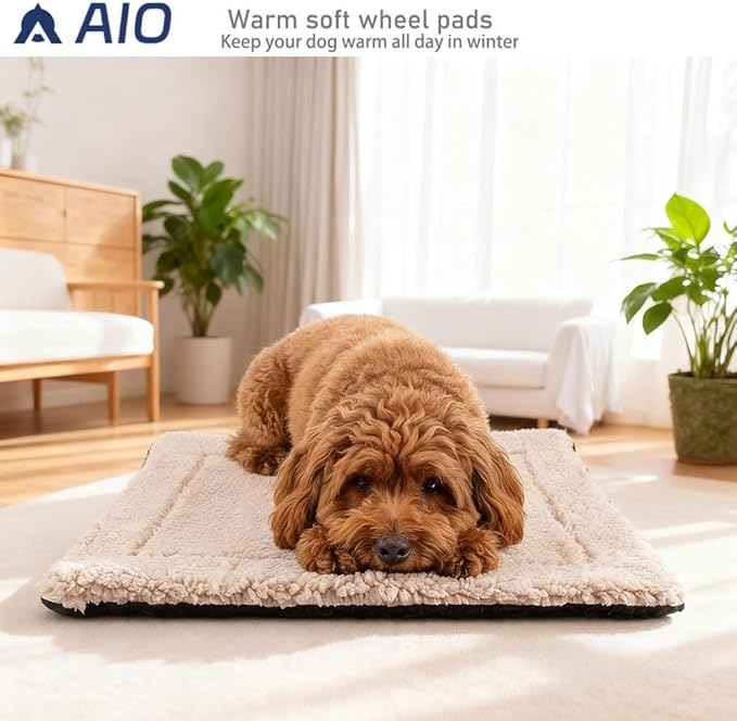 AIO Self-Warming Cat Bed Pad Advanced Extra Warm Thermal Pet Pad for Indoor Outdoor Pets with Removable Cover Outdoor Pet Houses Washable Non Electric Self Heating Cat Bed Grey 16.96 * 22.05in
