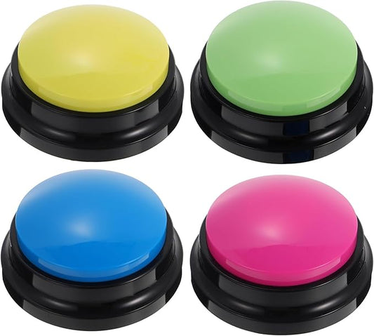 4pcs Dog Talking Buttons Dog Buttons for Communication Pet Supply