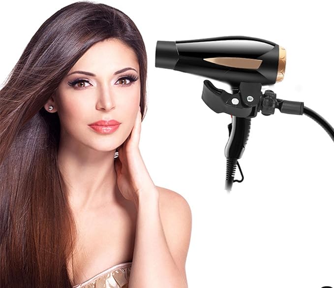 Hair Dryer Stand Suction Cup Adjustable Multifunctional Blower Holder Mirror Ceramic Tile