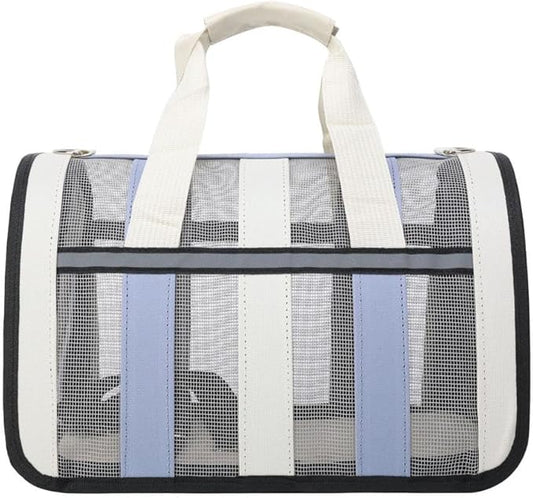 Cat, Dog Carrier, Airline Approved Pet Carrier for Cats and Dogs up to 20 Lbs, Soft, Foldable, Washable Travel Bag for Small to Medium Pets, Portable Comfortable Cat Dog Carrier for Home Outdoor Use