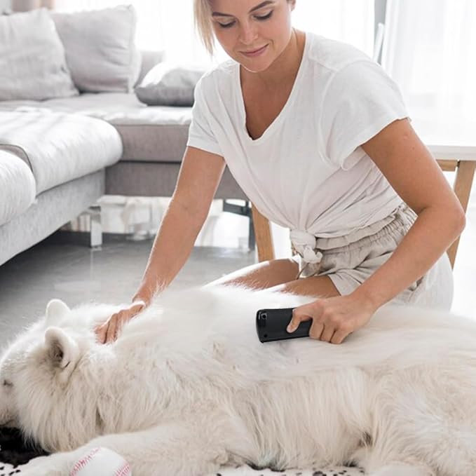 2026 New Deshedding Brush For Dogs, Cats & Horses, Pet Hair Remover Comb for Shedding, Cat and Dog Grooming Brush, Pet Hair Removal Tool for Matted, Loose Hairs (Black*1)