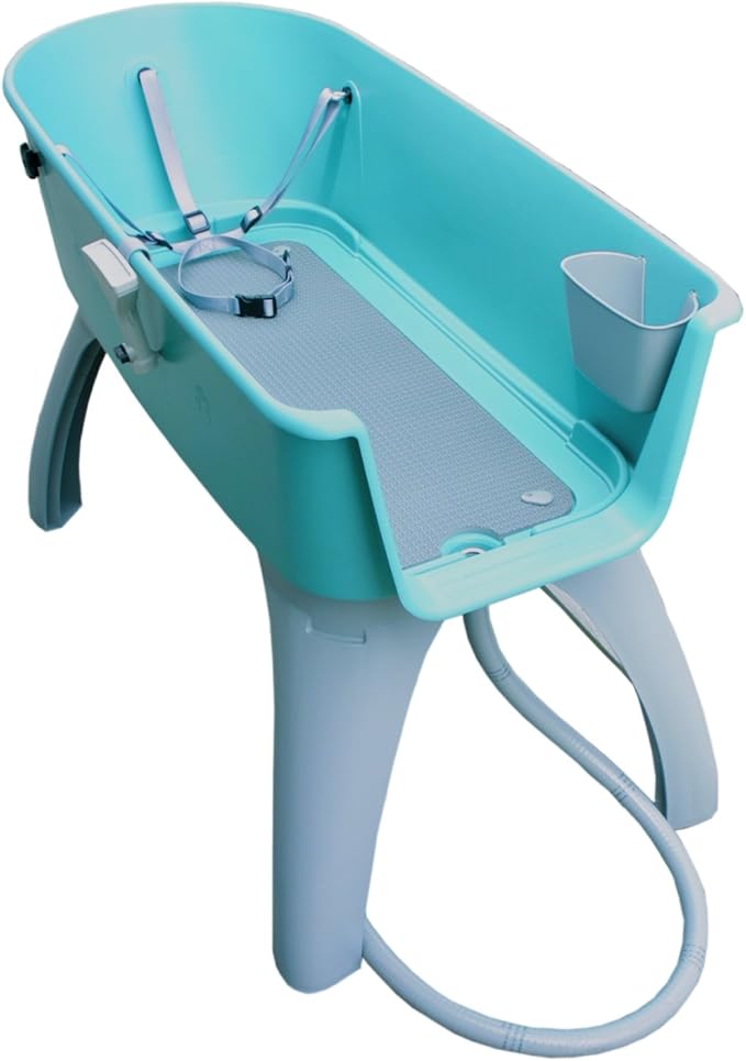 Booster Bath Elevated Pet Bathing X-Large, Blue. Made in The USA