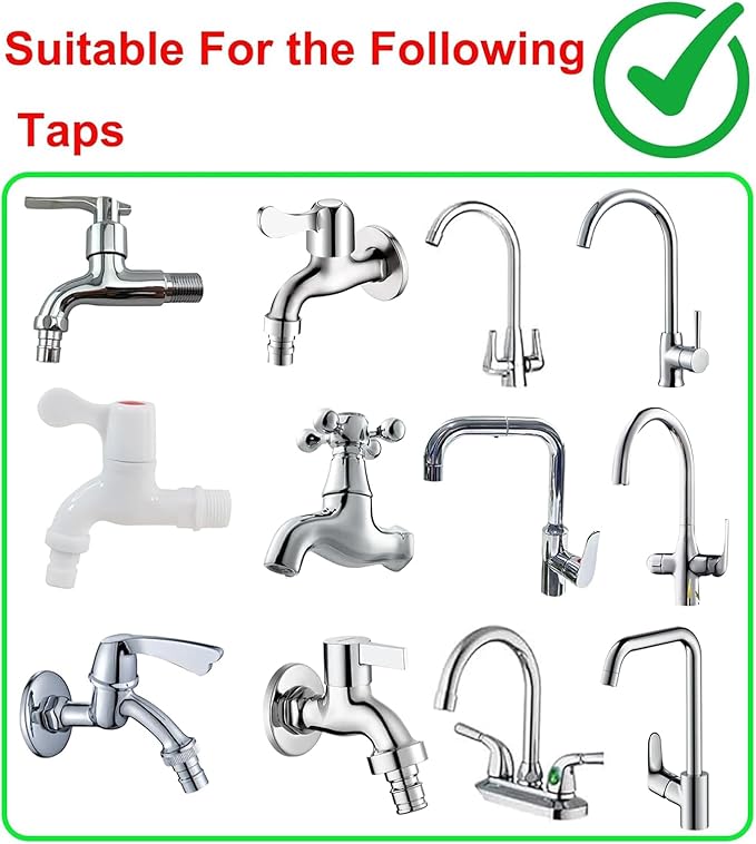 9.84ft/3m Sink Spray Hose,Shampoo Sprayer Handheld Hose Portable Sink Spraye Hose Strainers for Bathing Baby,Pets Shower,Rinsing Vegetables,Washing Hair