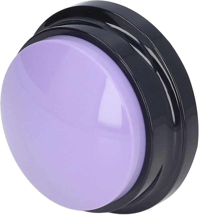 Hoopoocolor 3 Pieces Dog Button Communication Button, 30 Seconds Voice Recording Button, Pet Voice Training Buzzer, Widely Used Dog Talking Button for Training Recording