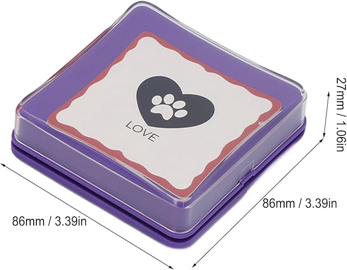 Dog Communication Buttons Dog Talking Speech Buttons 6PCS Recordable Pet Training Buzzers Set with 6 Colors Rechargeable for Interactive Fun and Bonding