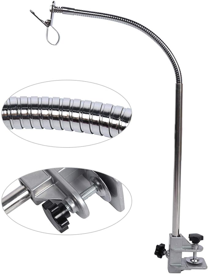 Hair Dryer Stand Holder, Dog Pet Grooming Table, 360° Adjustable Flexible Third Arm Hose Tube Holder, Dog Supplies Bath Accessories