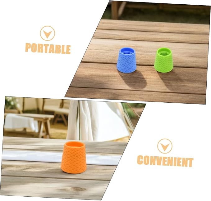 Abaodam 3pcs Portable Outdoor Pet Shower Sprayer with Soft Silicone Nozzles for Gentle Dog Hair and Skin Cleaning Quick-Attach Portable Dog Washing Shower Attachment for Travel Hiking
