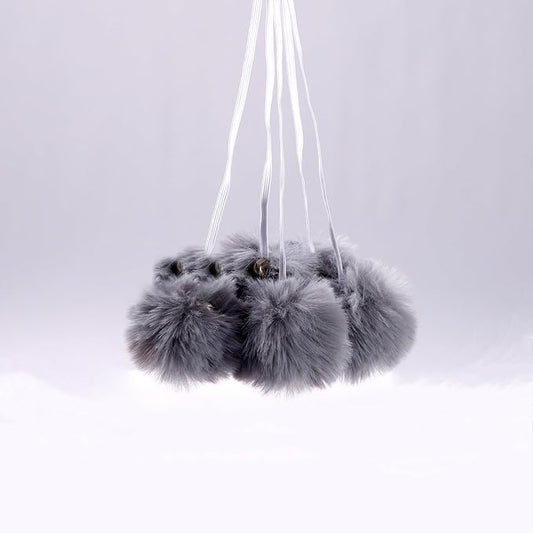SHENGOCASE 10-Pack Replaceable Cat Dangling Toy with Bell, Cat Scratching Post Cat Tree Tower Replacement Attachment Ball Toy