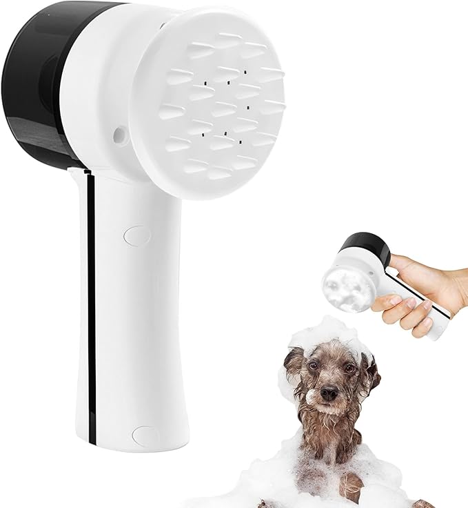 Electric Dog Shampoo Dispenser, Shampoo Foamer for Pets Bathing and Grooming, Pet Handheld Showerheads, Dog Showerheads & Sprayers